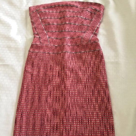 πHerve Leger Strapless Bandage Dress S Pinkπ - Picture 2 of 9
